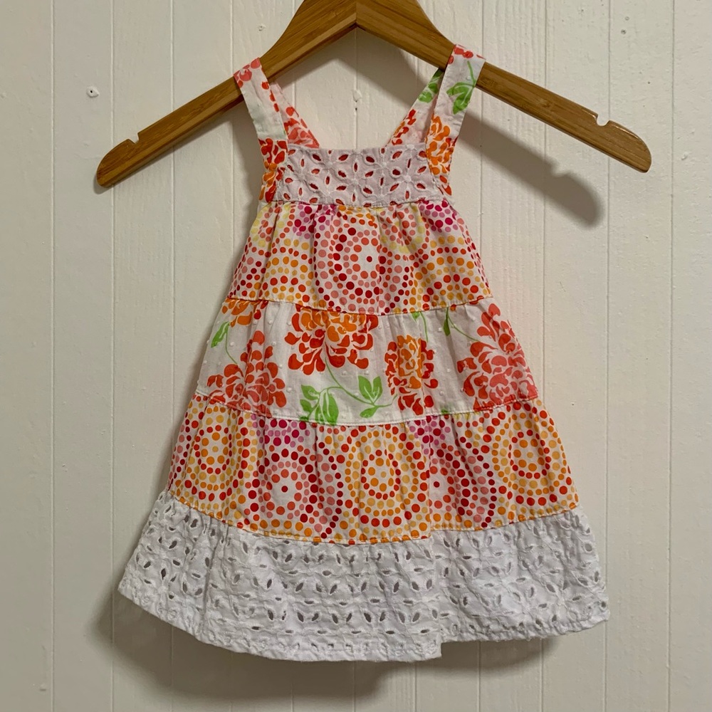 Penelope Mack Girls 18 Mo Colorful Summer Dress